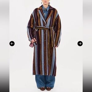 NWT Ulla Johnson Sigrid Brushed Alpaca Coat